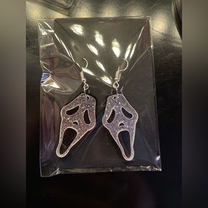Ghostface earrings